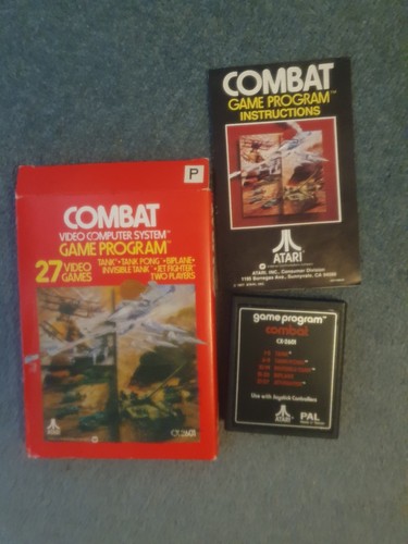 Combat atari 2600 boxed - atari,