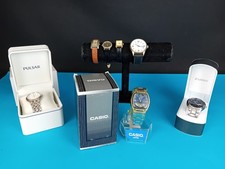 Bundle Of 7 Watches Including Lorus Casio And Pulsar Ladies And Men's Some Boxed