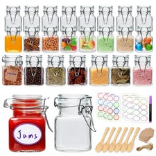 4 oz Spice Jars with Labels,25