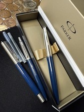 Vintage Parker 45 Navy Blue CT