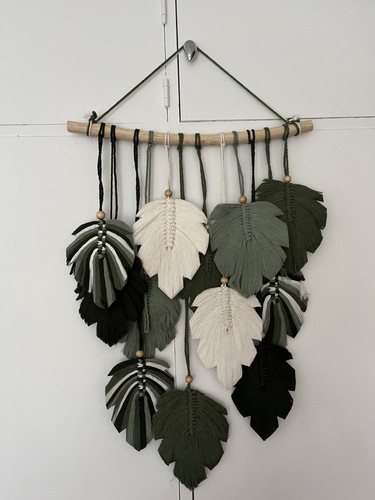 Monstera leaf wall hanging - leaf,