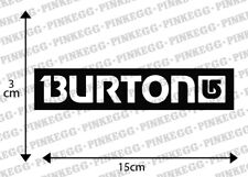 X2 BIG "BURTONS' logo stickers, Snowboards, Skateboards,Bikes,Vans,Laptops (4)