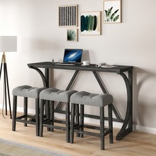 Bar Table Set with Power