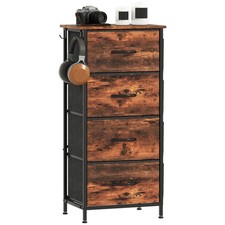 HOMCOM Fabric Chest of