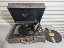 Antique Victrola Suitcase