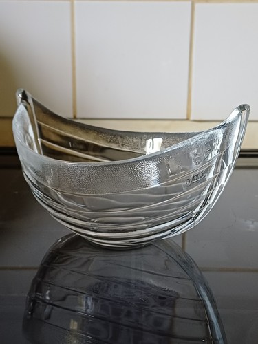 Nybro swedish glass boat ll653 - swedish,