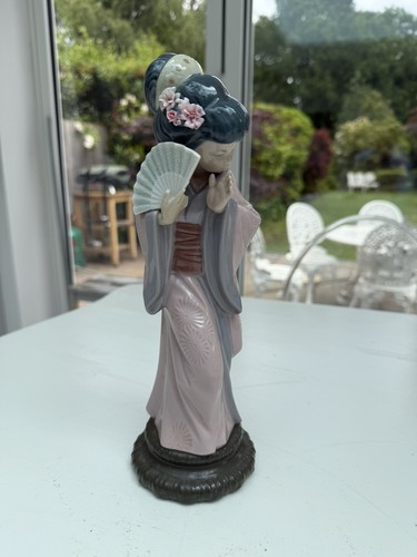 Vintage lladro japanese geisha - lladro,