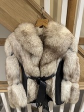 Vintage Harvey Nichols Arctic Fox Fur Coat