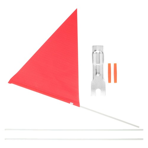 Bike tail flag - bike, with