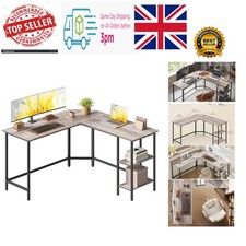 Stylish L-Shaped Gaming Desk