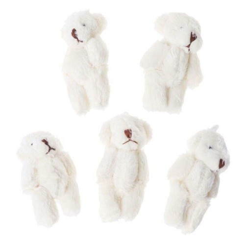5pcs kawaii small bears plush - small,