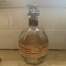 Blanton Kentucky Bourbon Whiskey Bottle Vintage Decorative Empty Collectible