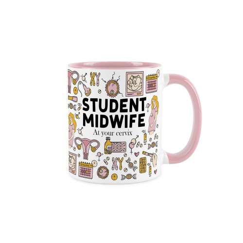 Student midwife mug funny - midwife,