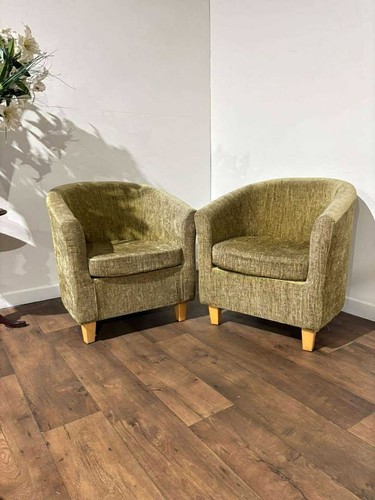 Pair chenille lime - of,
