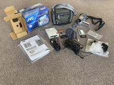 JVC GR-D20E Digital Video Camera With Full Box + Bag, IEEE 1394 Adapter etc.