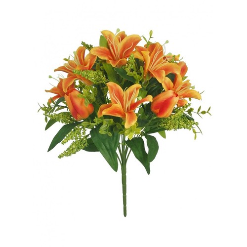 Mixed spring faux silk - faux,