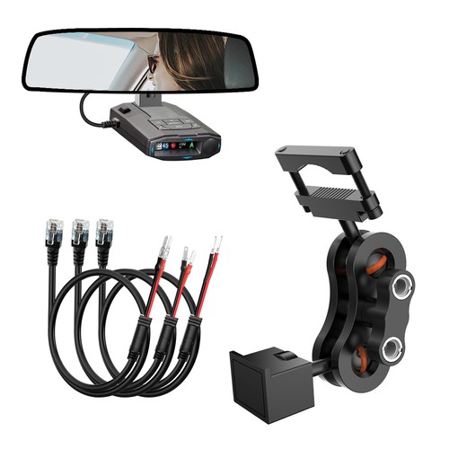 Radar detector mount rearview - detector, mount,rearview