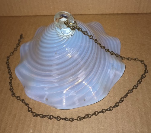 Antique opalescent swirl glass - swirl,