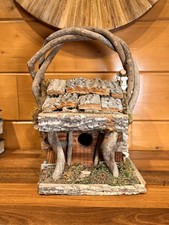 Vtg rustic log - rustic,
