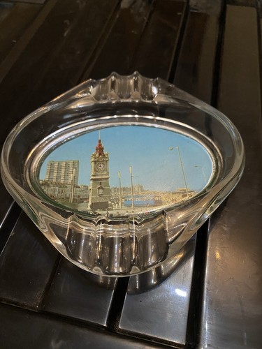 1920 moulded glass souvenir - moulded,