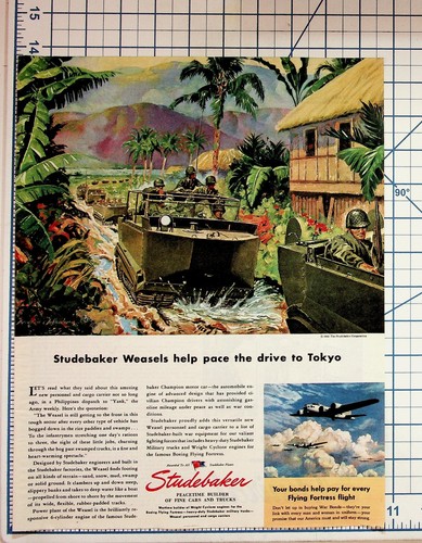 1945 studebaker weasel wwii - studebaker,