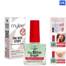 The Bite Stuff Anti-Nail Biting Polish - 10ml Clear Varnish for All Ages