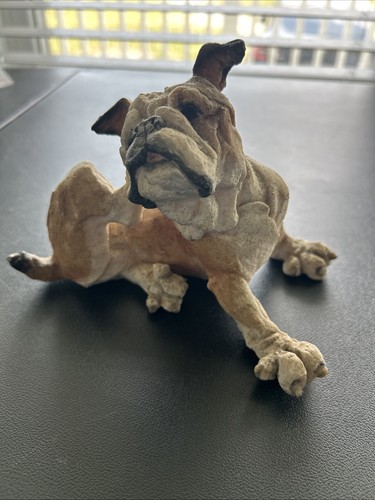 English bulldog statue - bulldog,