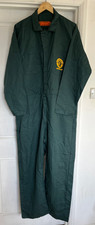Vtg Boilersuit Coverall Size 2XL W40"-L32" Men's Overalls Workwear - Made In USA