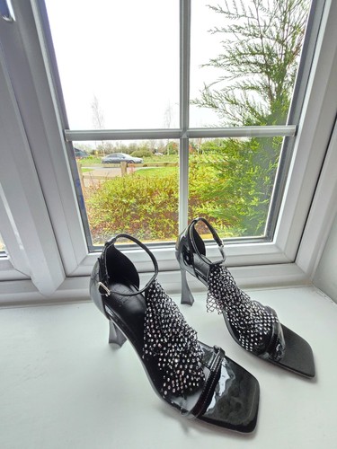 Next black silver - silver, diamanté