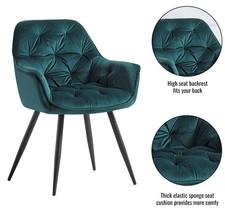 Set of 2/4 Velvet Dining