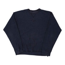 Hanes Sweatshirt - Large Navy