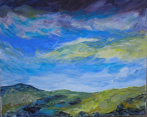 Original contemporary acrylic