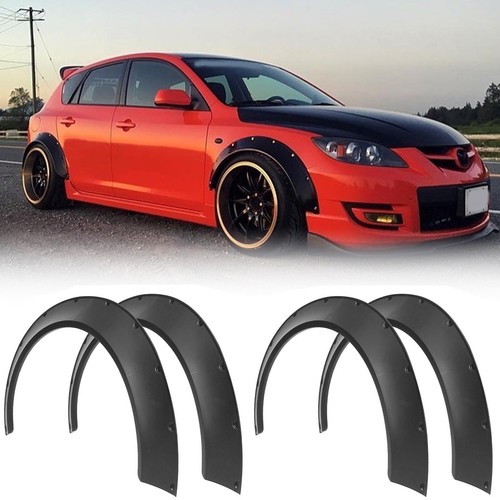 4pcs fender flares extra - flares, wide