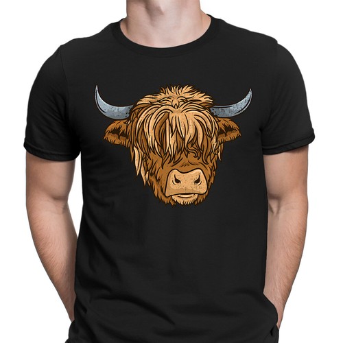 Cow scottish farmer breeder - cow,