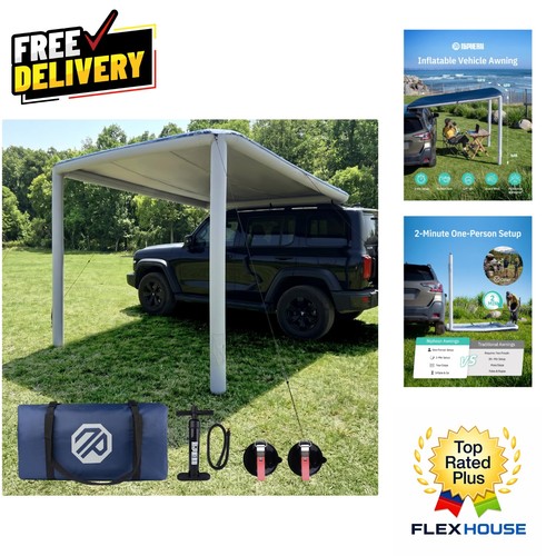 Inflatable car awning 2x6 5 - inflatable,