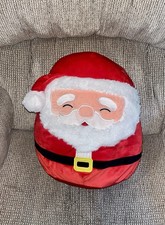 Official Genuine Squishmallows Santa Claus Father christmas plush cuddly toy