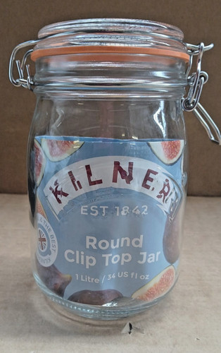 Clip top jar litre - jar,
