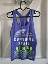 Ladies ZUMBA Fitness Dance Top Racerback Lose Fit GYM Size XS