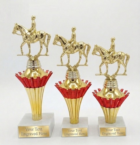 Personalised equestrian red - personalised,