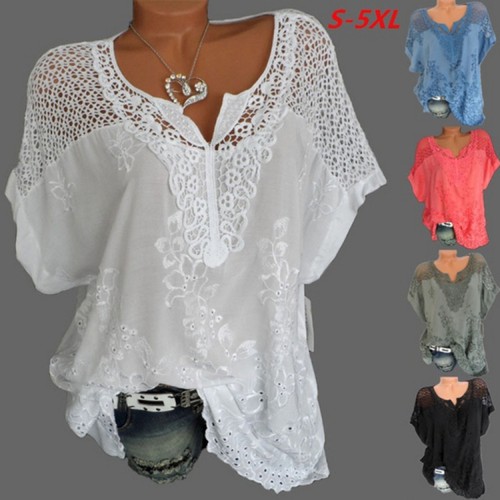 Womens neck summer ladies - v,