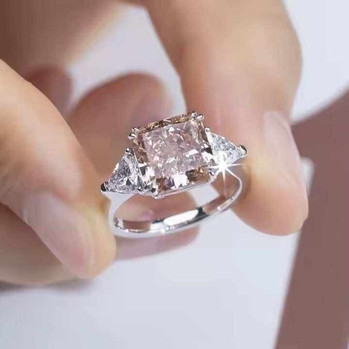 3ct asscher cut moissanite - asscher,