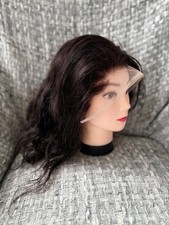 100% Real Human Hair Wig Black