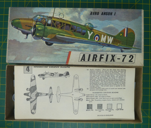 Airfix 289 avro anson 1963 - 289, i
