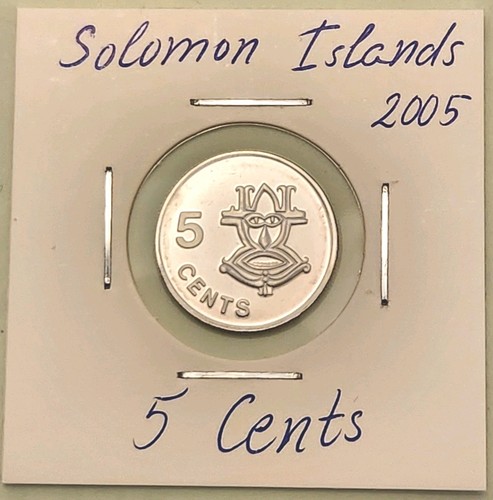 Solomon islands coin cents - coin,, 5