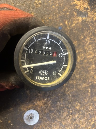 Tomos moped speedo clock very - tomos,