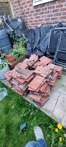 Reclaimed red brindle hand - reclaimed,