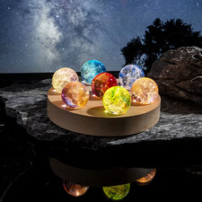 Fantasy Colorful Glass Star