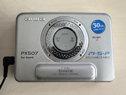 Aiwa px507 portable cassette - px507,