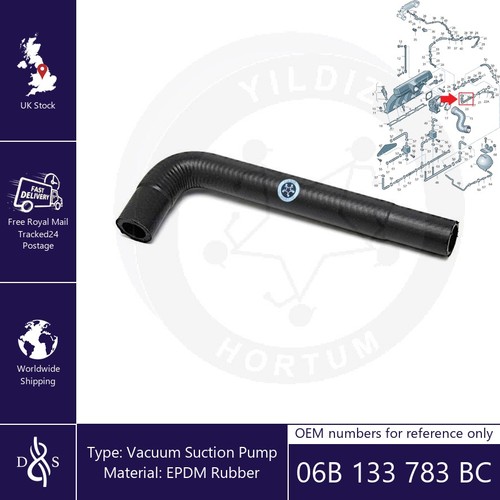 Vacuum suction pump hose - suction,