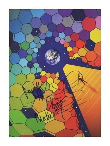 Muse entire group autographed - muse,